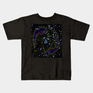 Black Panther Art - Glowing Edges 194 Kids T-Shirt